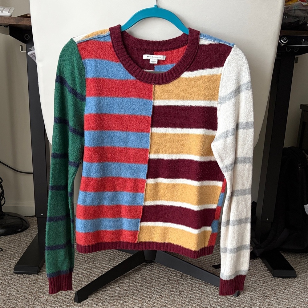 American Eagle Outfitters Multicolor Striped Sweater